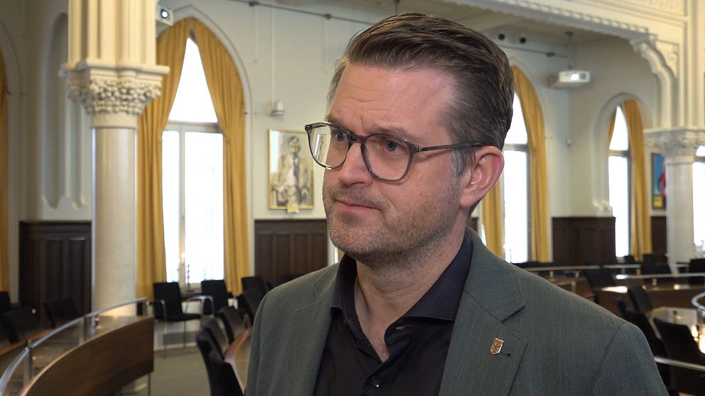 Moderaternas kommunalråd Anders Åhrlin.