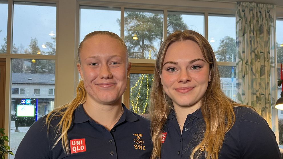 simhopparna Emma Gullstrand och Elna Widerström ser nu fram emot VM.