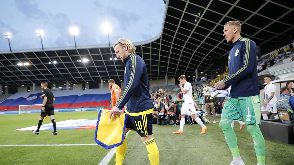 Emil Forsberg och Robin Olsen tvivlar om fortsatt spel i landslaget.