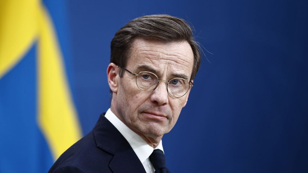 Statsminister Ulf Kristersson (M).