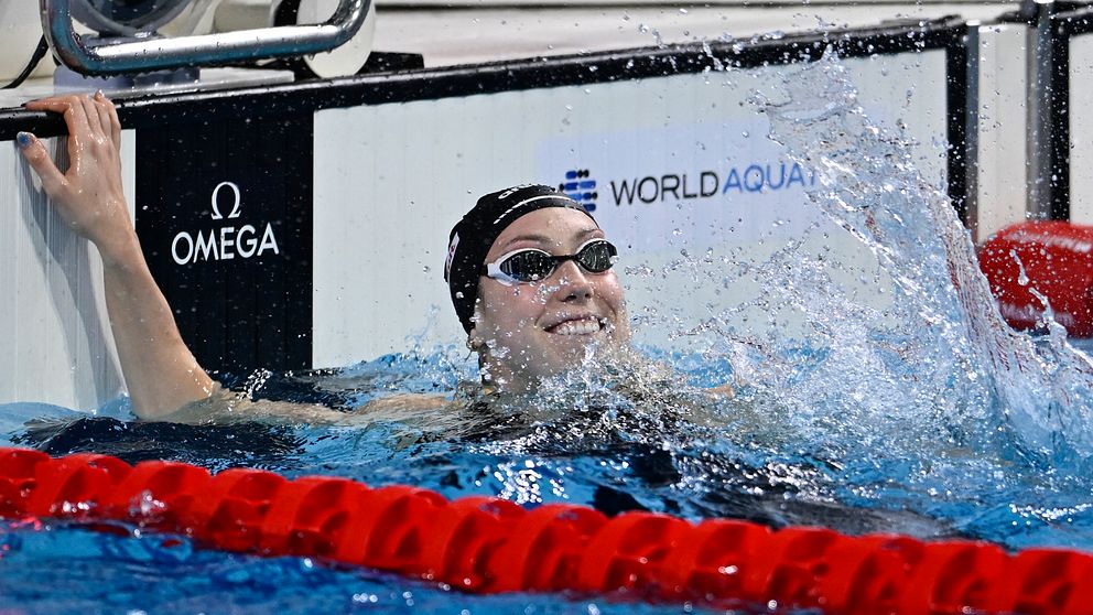 Gretchen Walshs dominans fortsätter – världsrekord på 100 meter medley.