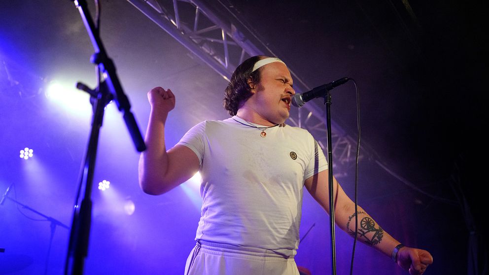 David Ritschard på scen