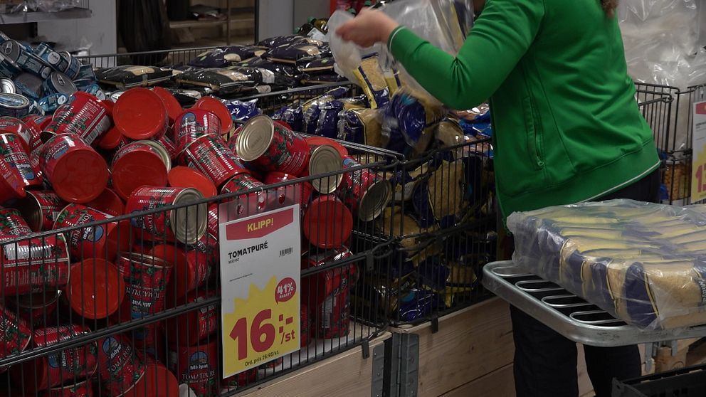 Matpriser, affär, extrapriser