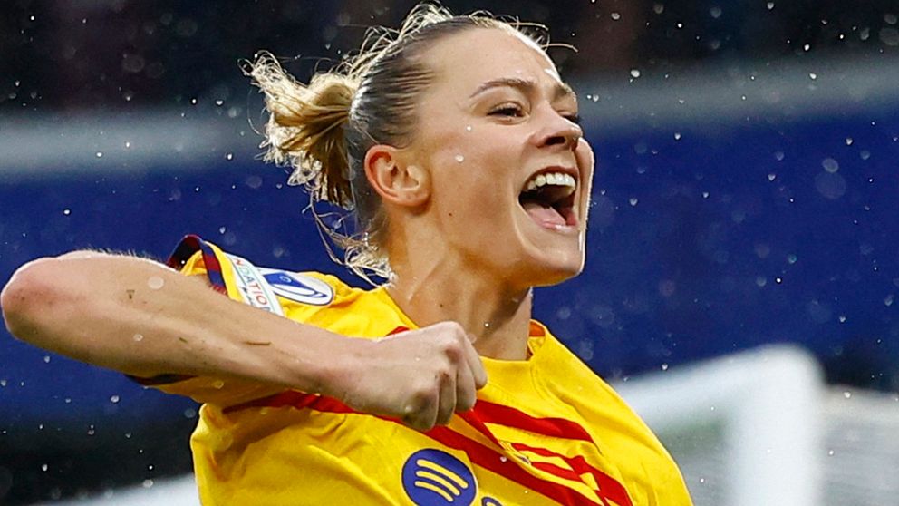 Fridolina Rolfö avjgorde Champions League-semifinalen mot Chelsea.