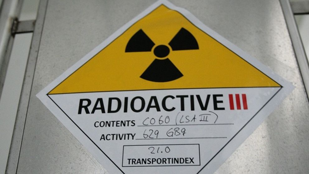 Radioaktivt avfall.