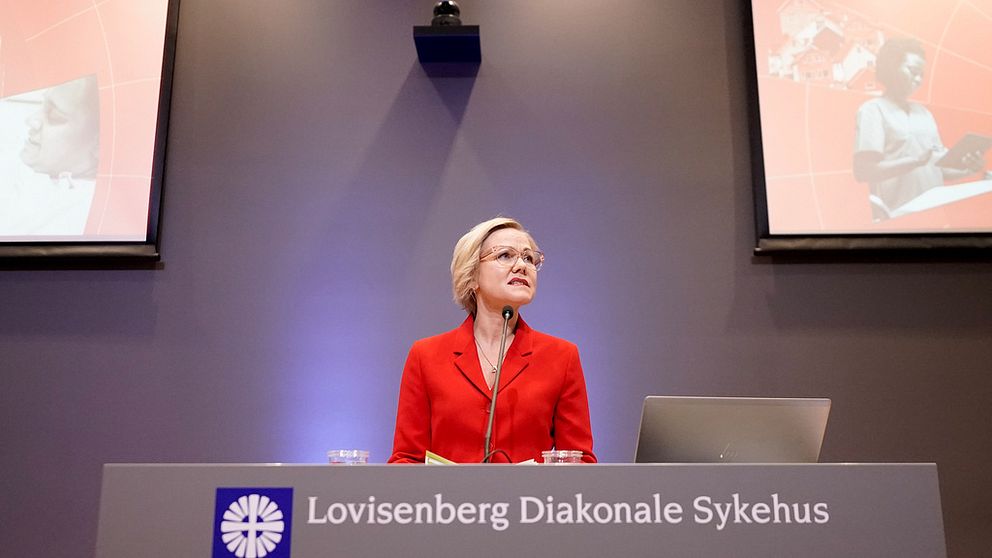 Vård- och omsorgsminister Ingvild Kjerkol