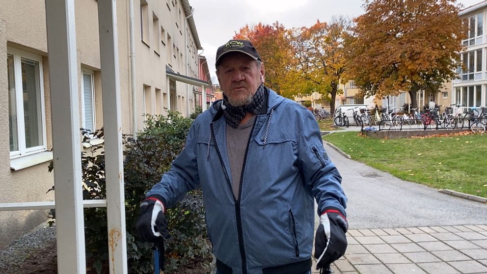 Sven Erik Mörtstrand är en av de boende på Bjurhovda som hörde skottlossningen.
