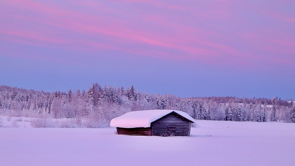 Vuollerim, Lappland den 24 januari