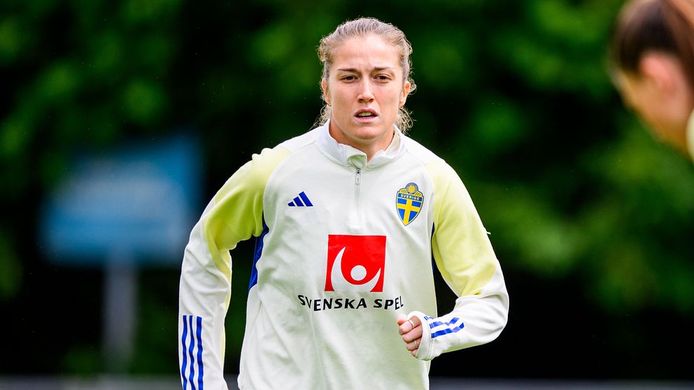 Fotbollsspelaren Filippa Angeldahl