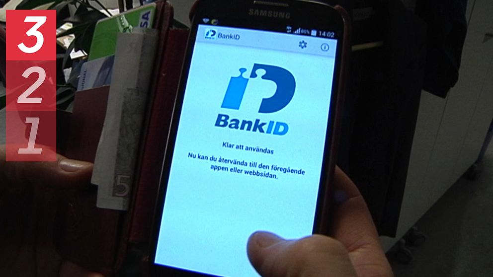 Mobiltelefon med Bankid