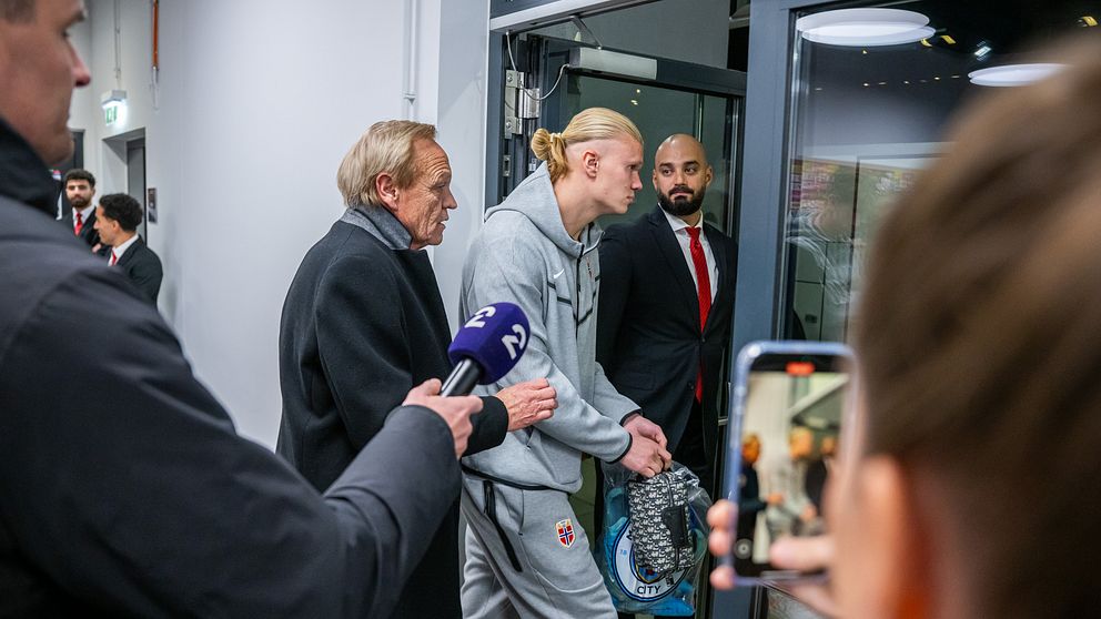 Fotbollsspelaren Erling Haaland.