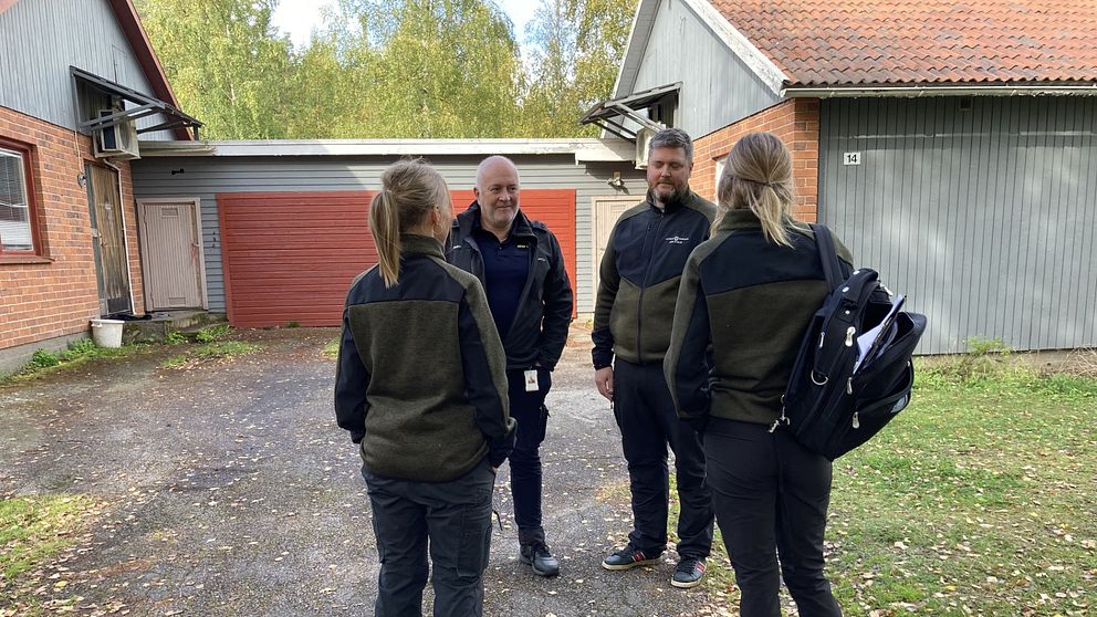 Bärplockarna nya boende granskades av Ljusdals kommun idag