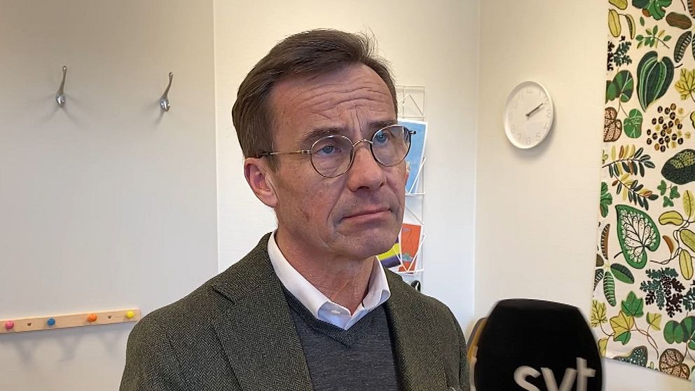 Ulf Kristersson (M), statsminister.