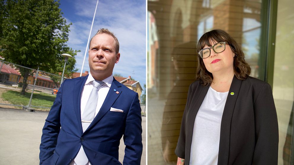 Oppositionsrådet Peter Asp Vilén (SD) vill införa kameraövervakning i Hudiksvall. Kommunalrådet Lina Johnsson (MP) menar att det finns bättre åtgärder för att skapa trygghet.