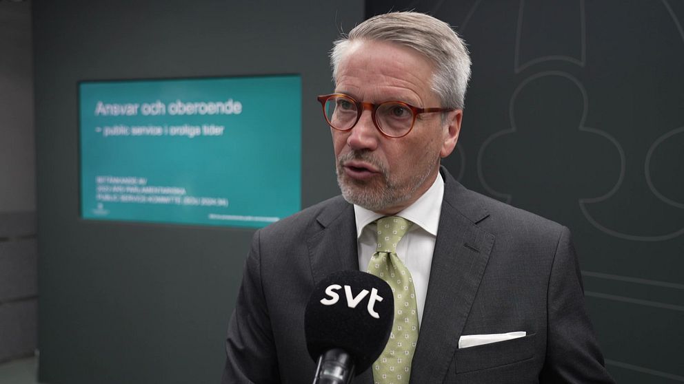 Göran Hägglund (KD) puheenjohtaja public service -komitea