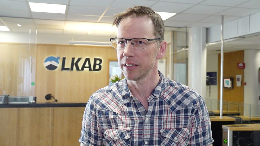 Anders Lindberg, presschef på LKAB.