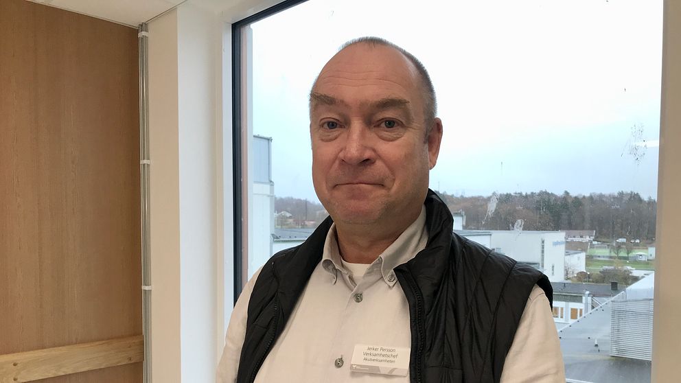 Jerker Persson, verksamhetschef för akutverksamheten på Sjukhusen i väster.