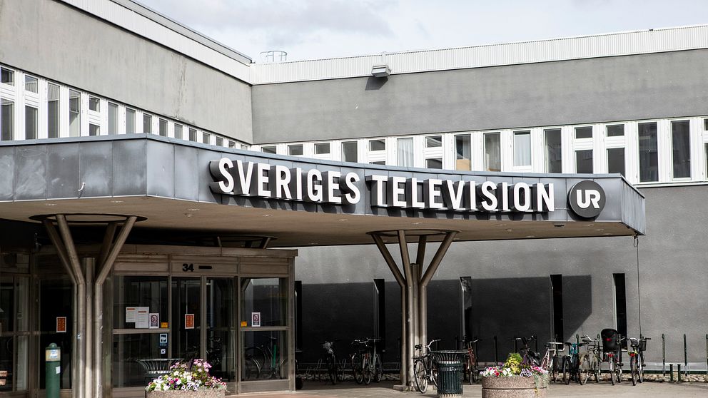 Sveriges television exteriör.