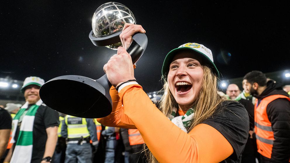 Anna Taminen firar SM-guld