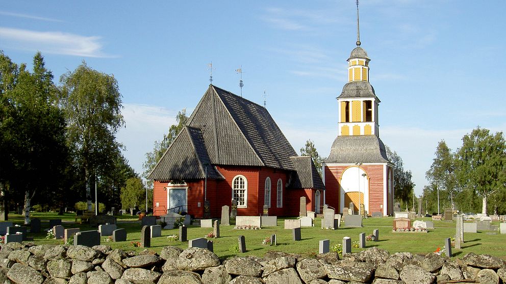 Hietaniemi kyrka i Hedenäset utanför Övertorneå.
