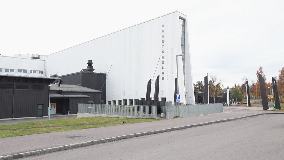 En bild på Nya Raketskolan i Kiruna.