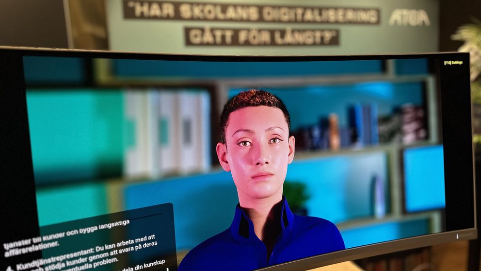 digital studie- och yrkesvägledare som man kan interagera med i realtid.