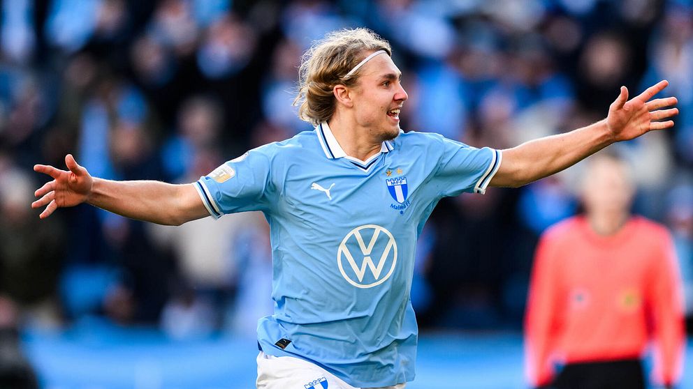 Sebastian Nanasi avgjorde för Malmö mot Västerås