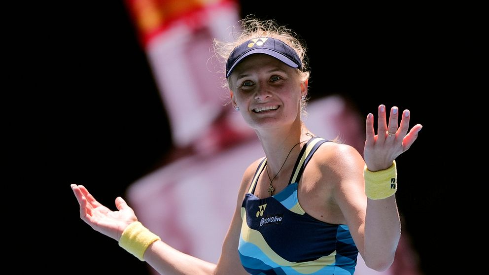 Dajana Jastremska är vidare till sin första Grand Slam-kvartsfinal.
