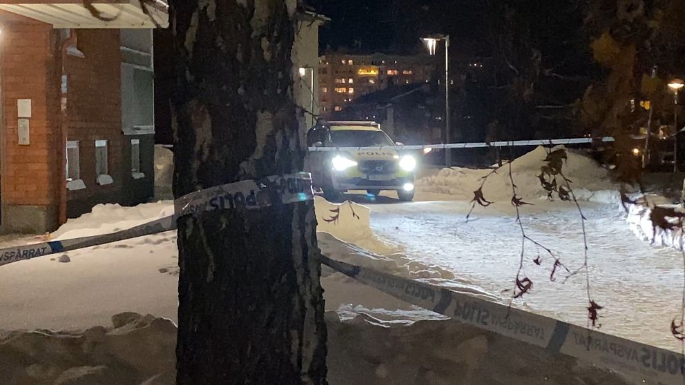 Grovt våldsbrott i Nacksta i Sundsvall.