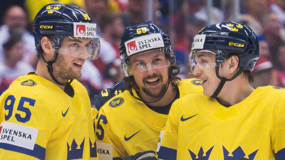 Sverige körde över Polen i ishockey-VM.