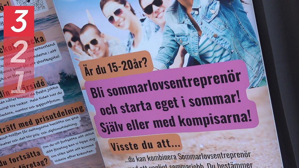 plansch Sommarentreprenör