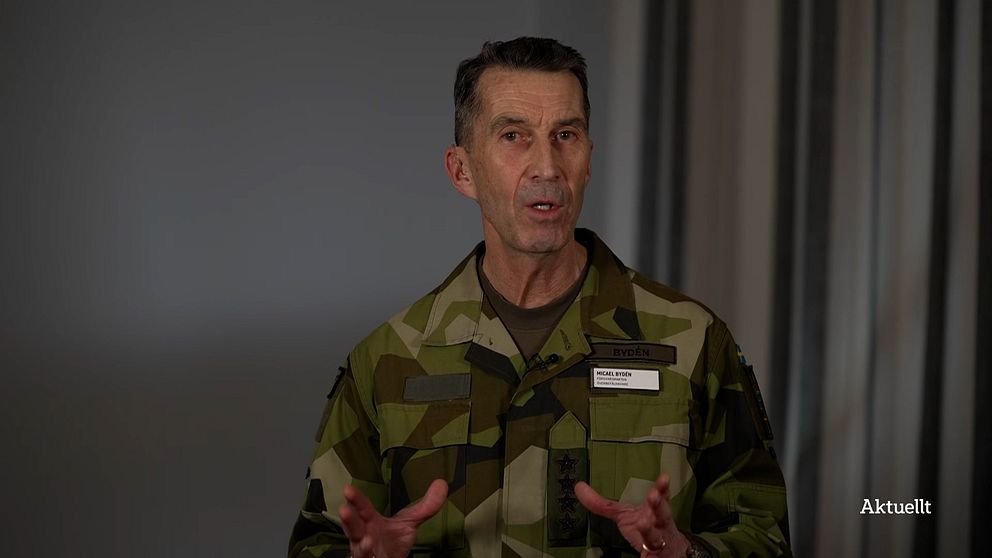 Micael Bydén, överbefälhavare i Försvarsmakten