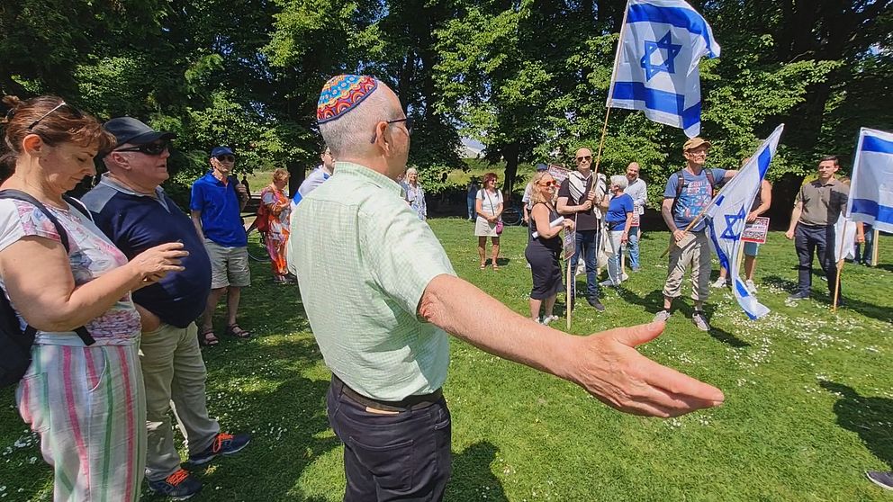 Kippavandring slutade i Kungsparken