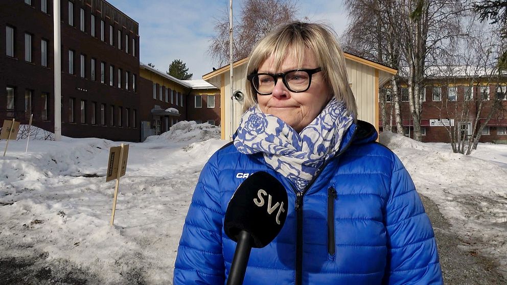 Annika Åkerlund, cancerpatient i Jokkmokk.