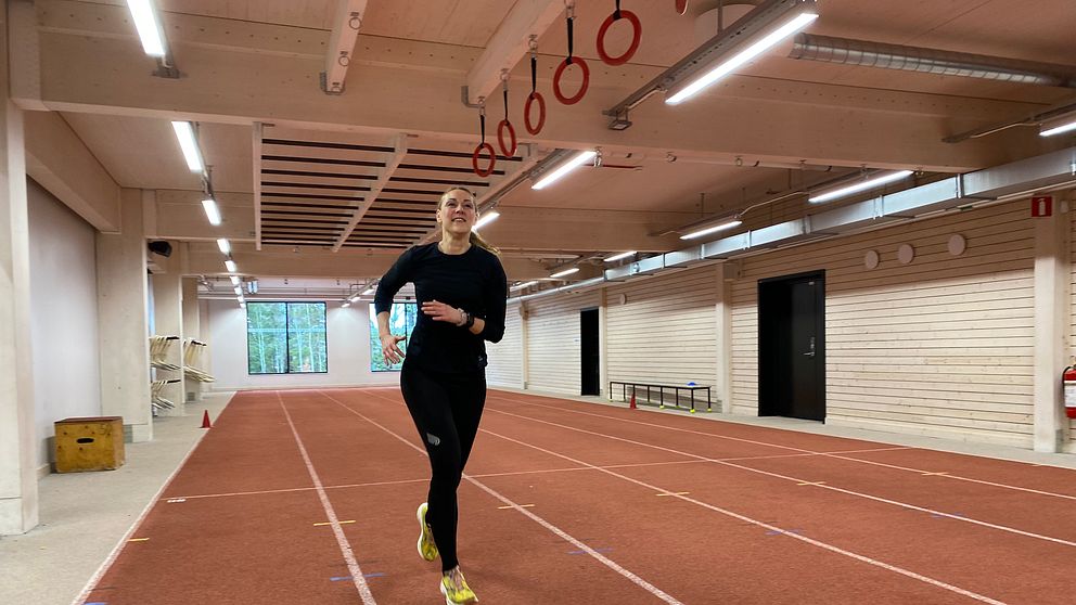 Elisabet Boijebrink tränar inför Lidingöloppet