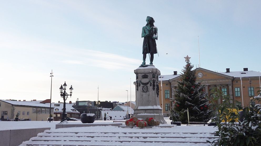 Staty på Karl XI