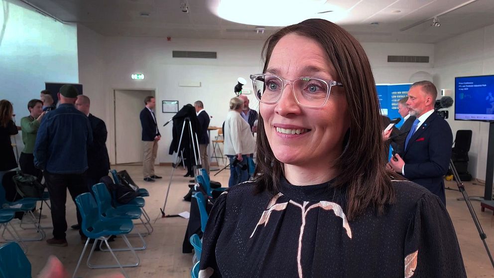 Timrås kommunchef lämnar jobbet efter bara ett år. Bilden är från ett tidigare tillfälle när hon ser glad ut.