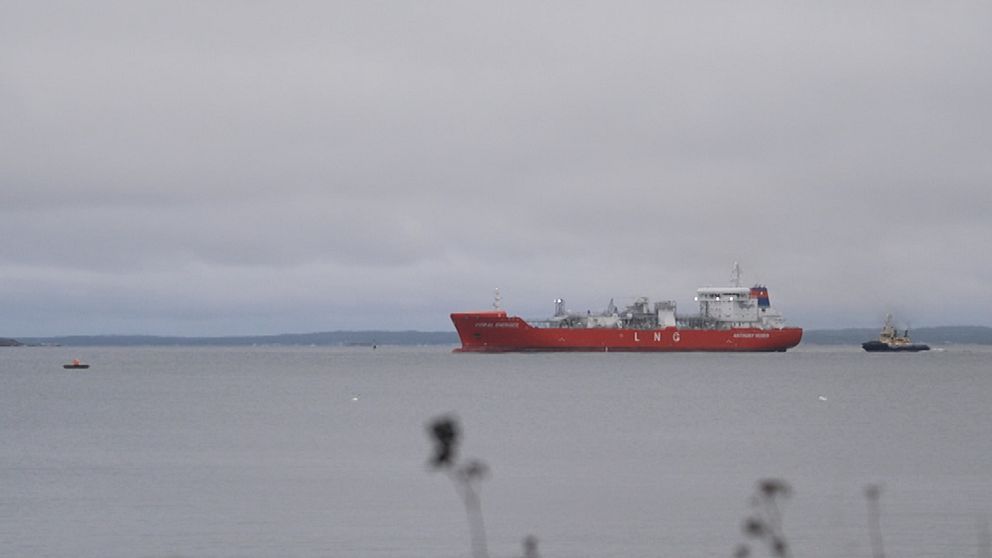 Här anländer rysk naturgas till Nynäshamn
