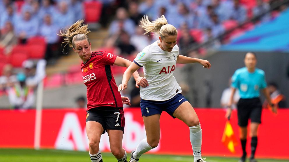 Fotbollsspelaren Amanda Nildén