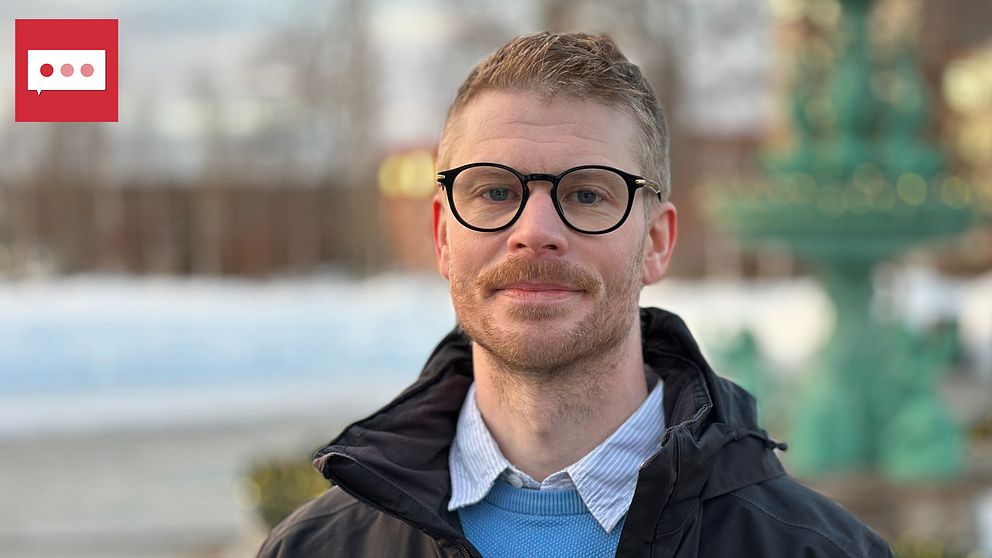 Porträttbild på beredskapsamordnare Petter Sundström i Skellefteå
