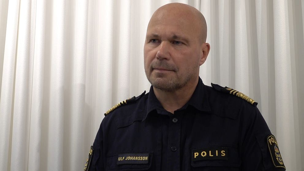 Regionpolischef Ulf Johansson