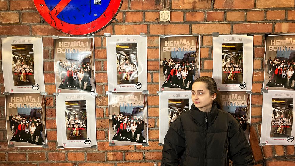 Rita Ghazaryan är en ung konstnär från Botkyrka som ställer ut sitt videoverk på CAP Gallery, Södermalm, i samband med utställningen Hemma i Botkyrka.