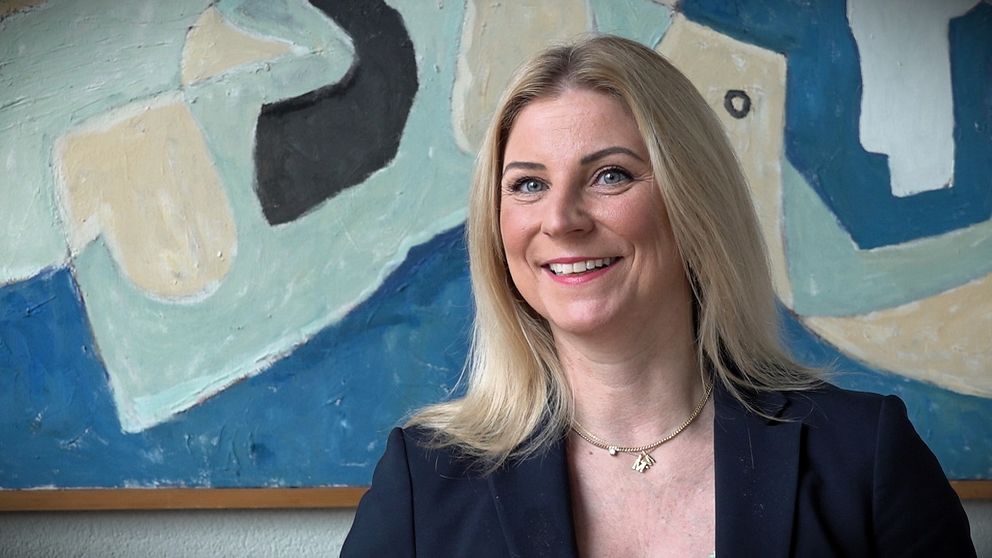 Kvinna på bild vid namn Jeanette Vinberg.