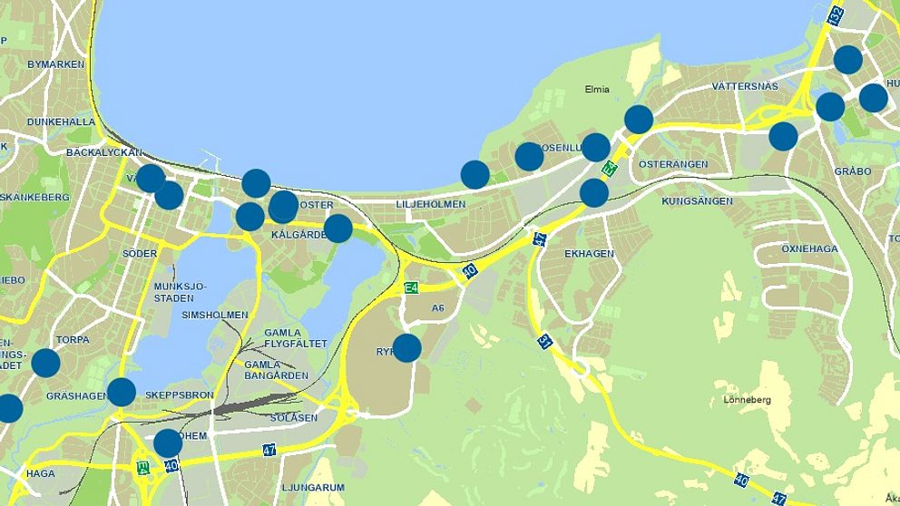 Stora vägarbeten ställer till det för trafikanter i Jönköping och ...