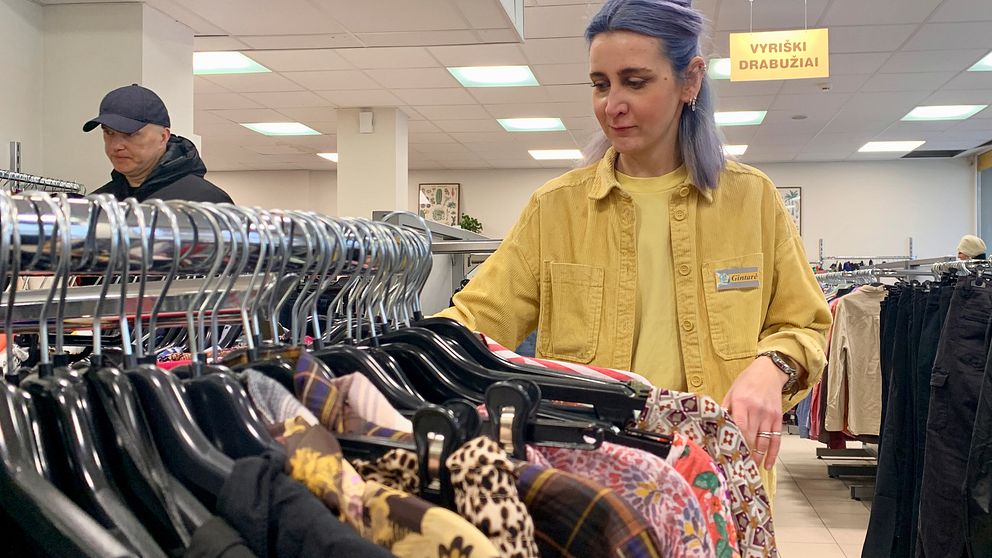 Secondhandbutik i Vilnius