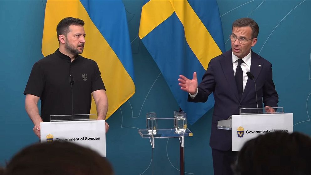 Volodomyr Zelensky, Ulf Kristersson