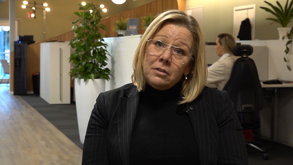 Bild på VTDs vd Linda Stiernstrand.