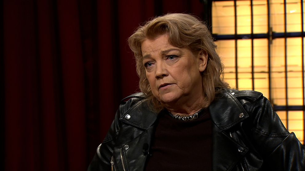 Elisabeth Ohlson intervjuas.