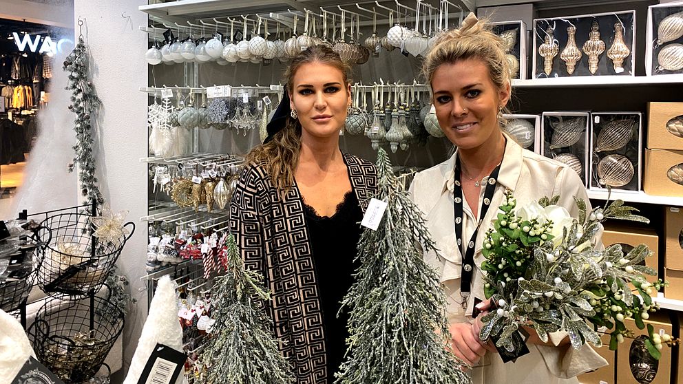 Emma Svensson och Annie Norberg driver kläd- och inredningsbutik på Asecs i Jönköping.
