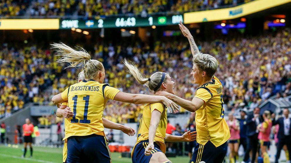 Det svenska publikrekordet för damfotboll sattes på Friends 2022.
